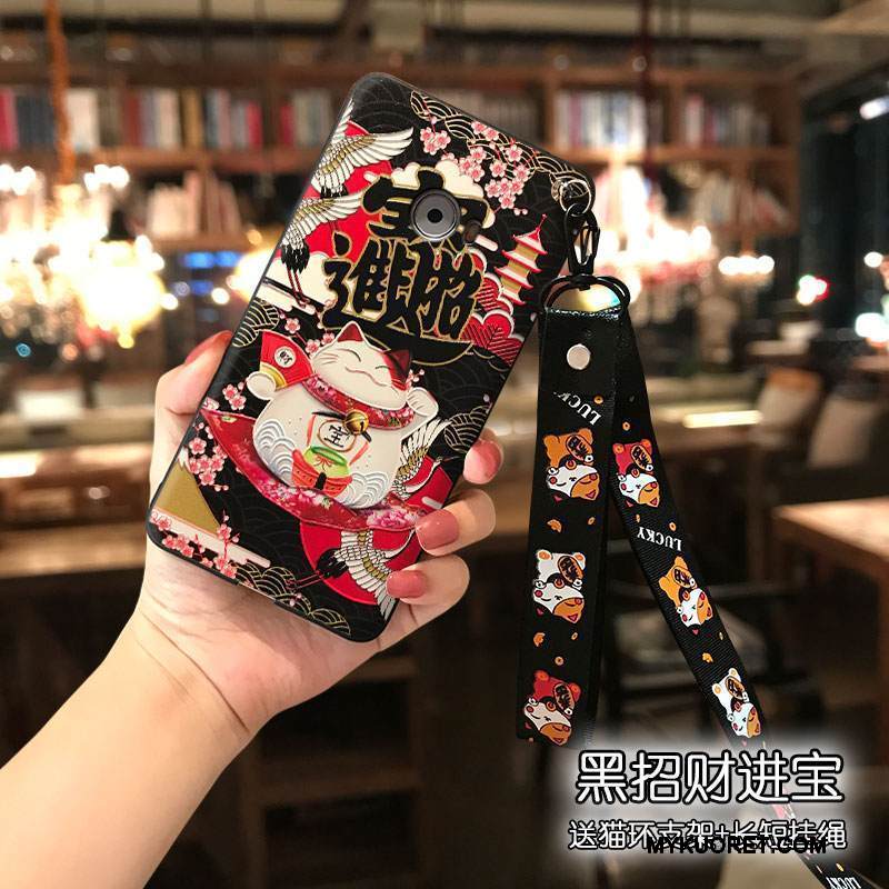 Kuori Mi Note 2 Laukut Trendi Kissa, Kotelo Mi Note 2 Silikoni Punainen Rikkaus