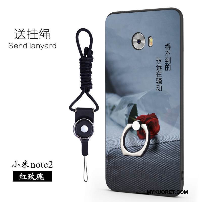 Kuori Mi Note 2 Luova Puhelimen Kuoret Musta, Kotelo Mi Note 2 Tuki Persoonallisuus Murtumaton