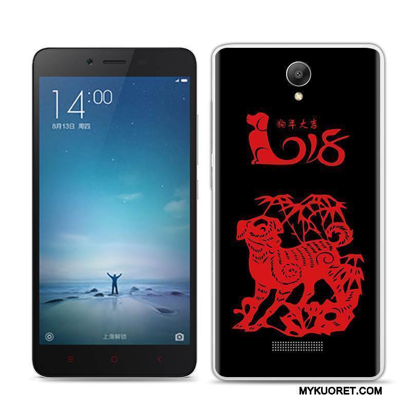 Kuori Mi Note 2 Luova Punainen Pieni, Kotelo Mi Note 2 Takakansi Puhelimen Kuoret