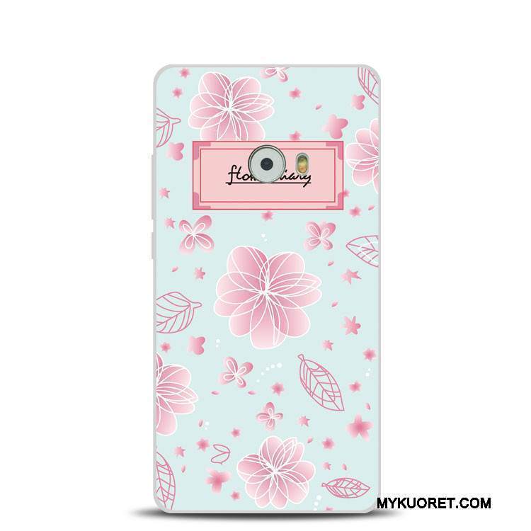 Kuori Mi Note 2 Pehmeä Neste Kustannukset Puhelimen Kuoret, Kotelo Mi Note 2 Kohokuviointi Vihreä Sitruuna