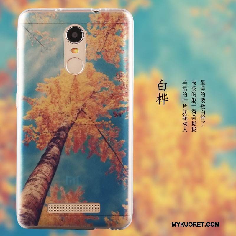 Kuori Mi Note 2 Pehmeä Neste Murtumaton Pieni, Kotelo Mi Note 2 Maalaus Puhelimen Kuoret Punainen