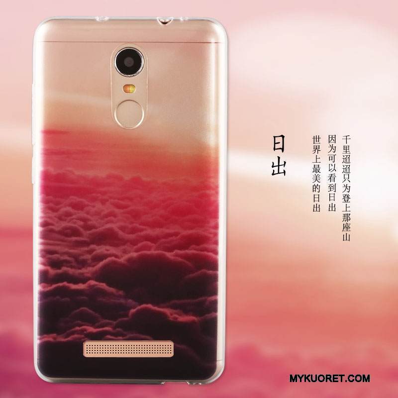 Kuori Mi Note 2 Pehmeä Neste Murtumaton Pieni, Kotelo Mi Note 2 Maalaus Puhelimen Kuoret Punainen