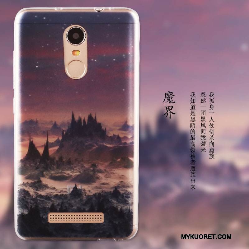 Kuori Mi Note 2 Pehmeä Neste Murtumaton Pieni, Kotelo Mi Note 2 Maalaus Puhelimen Kuoret Punainen