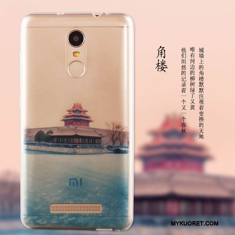 Kuori Mi Note 2 Pehmeä Neste Murtumaton Pieni, Kotelo Mi Note 2 Maalaus Puhelimen Kuoret Punainen