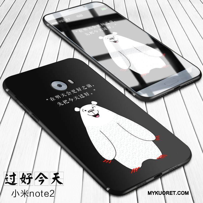 Kuori Mi Note 2 Pehmeä Neste Murtumaton Pieni, Kotelo Mi Note 2 Silikoni Persoonallisuus Puhelimen Kuoret