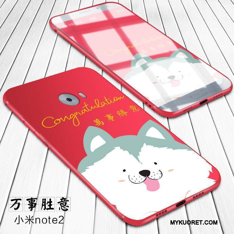 Kuori Mi Note 2 Pehmeä Neste Murtumaton Pieni, Kotelo Mi Note 2 Silikoni Persoonallisuus Puhelimen Kuoret