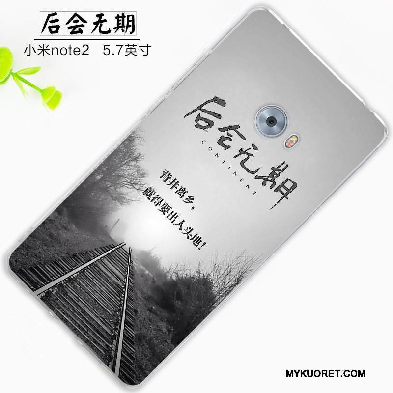 Kuori Mi Note 2 Pehmeä Neste Murtumaton Puhelimen Kuoret, Kotelo Mi Note 2 Suojaus Trendi Pieni