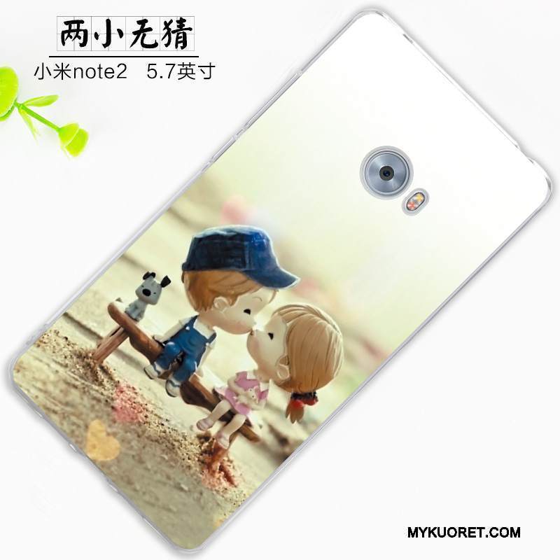 Kuori Mi Note 2 Pehmeä Neste Murtumaton Puhelimen Kuoret, Kotelo Mi Note 2 Suojaus Trendi Pieni