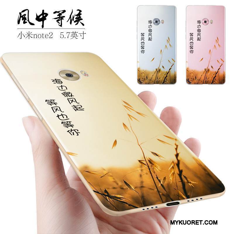 Kuori Mi Note 2 Pehmeä Neste Persoonallisuus Puhelimen Kuoret, Kotelo Mi Note 2 Laukut Trendi Pieni