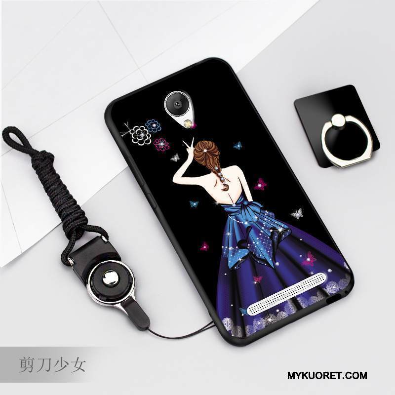 Kuori Mi Note 2 Pehmeä Neste Pieni Punainen, Kotelo Mi Note 2 Sarjakuva Puhelimen Kuoret Jauhe