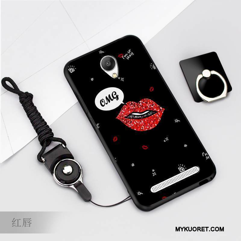 Kuori Mi Note 2 Pehmeä Neste Pieni Punainen, Kotelo Mi Note 2 Sarjakuva Puhelimen Kuoret Jauhe