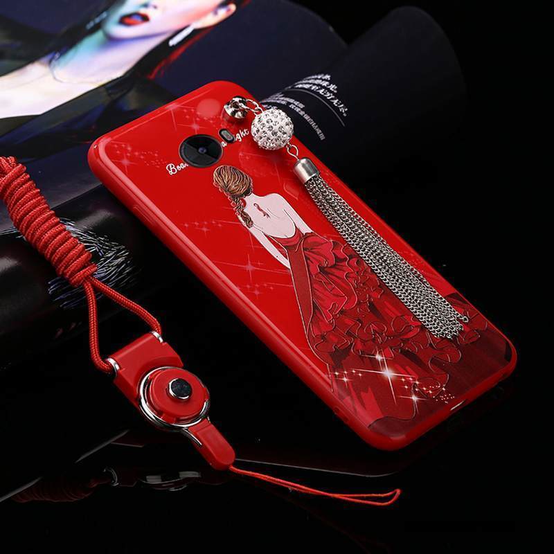 Kuori Mi Note 2 Pehmeä Neste Puhelimen Kuoret Murtumaton, Kotelo Mi Note 2 Laukut Pieni Punainen