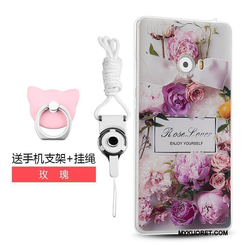 Kuori Mi Note 2 Pehmeä Neste Trendi Jauhe, Kotelo Mi Note 2 Silikoni Pieni Ripustettavat Koristeet