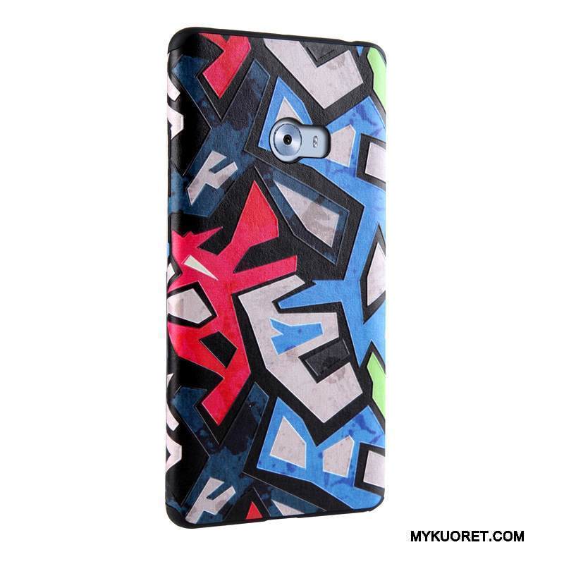 Kuori Mi Note 2 Pehmeä Neste Trendi Puhelimen Kuoret, Kotelo Mi Note 2 Maalaus Pieni Keltainen