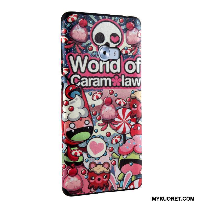 Kuori Mi Note 2 Pehmeä Neste Trendi Puhelimen Kuoret, Kotelo Mi Note 2 Maalaus Pieni Keltainen