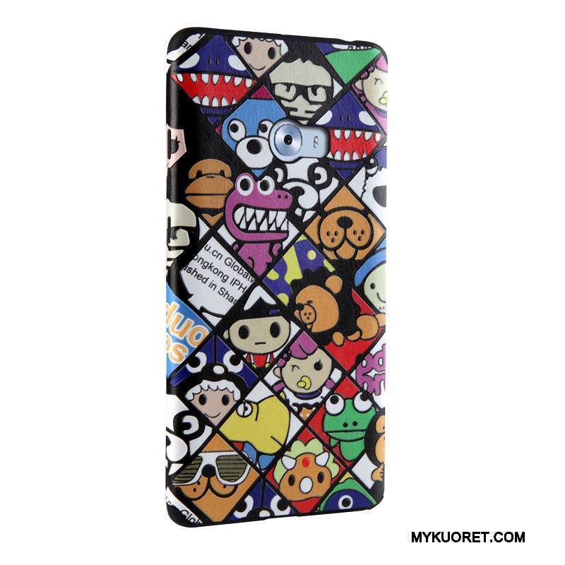 Kuori Mi Note 2 Pehmeä Neste Trendi Puhelimen Kuoret, Kotelo Mi Note 2 Maalaus Pieni Keltainen