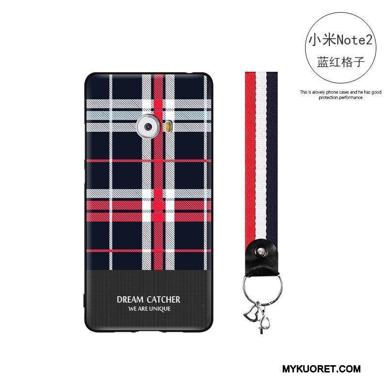 Kuori Mi Note 2 Pehmeä Neste Yksinkertainen Puhelimen Kuoret, Kotelo Mi Note 2 Suojaus Vihreä Pleedi