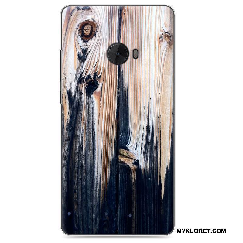 Kuori Mi Note 2 Puulajit Yksinkertainen Trendi, Kotelo Mi Note 2 Suojaus Kova Läpinäkyvä