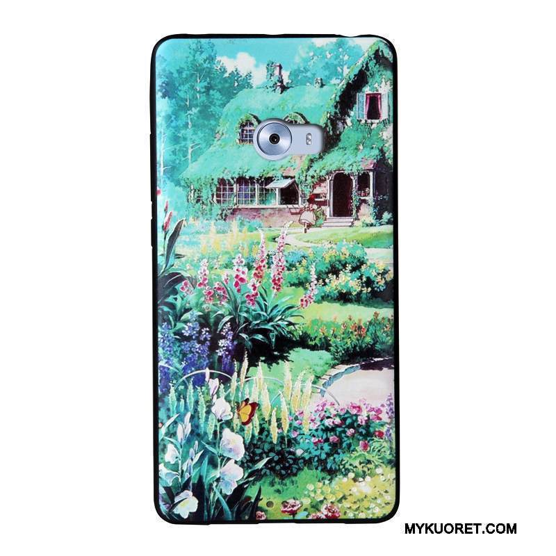 Kuori Mi Note 2 Sarjakuva Trendi Pieni, Kotelo Mi Note 2 Pehmeä Neste Puhelimen Kuoret