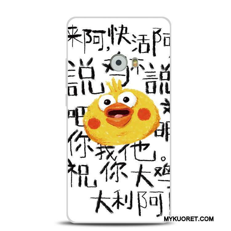Kuori Mi Note 2 Silikoni Pieni Kana, Kotelo Mi Note 2 Pehmeä Neste Keltainen Puhelimen Kuoret