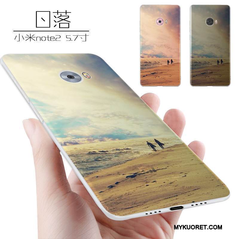 Kuori Mi Note 2 Silikoni Pieni Puhelimen Kuoret, Kotelo Mi Note 2 Laukut Murtumaton Persoonallisuus