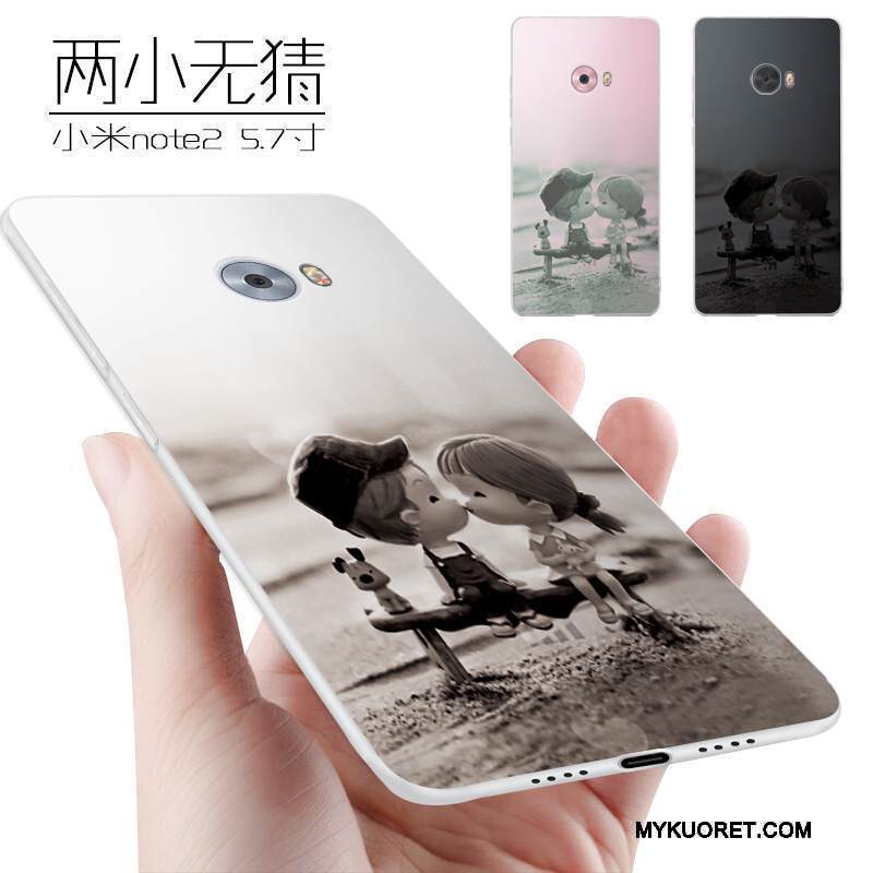 Kuori Mi Note 2 Silikoni Pieni Puhelimen Kuoret, Kotelo Mi Note 2 Laukut Murtumaton Persoonallisuus