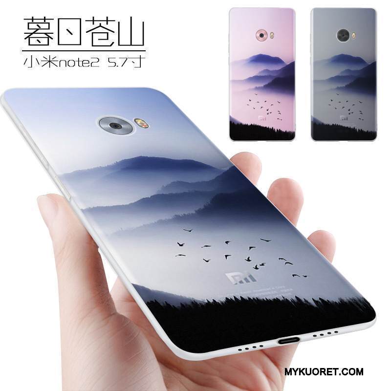 Kuori Mi Note 2 Silikoni Pieni Puhelimen Kuoret, Kotelo Mi Note 2 Laukut Murtumaton Persoonallisuus