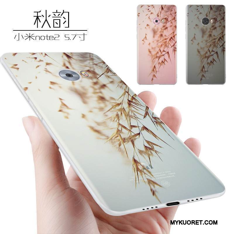 Kuori Mi Note 2 Silikoni Pieni Puhelimen Kuoret, Kotelo Mi Note 2 Laukut Murtumaton Persoonallisuus