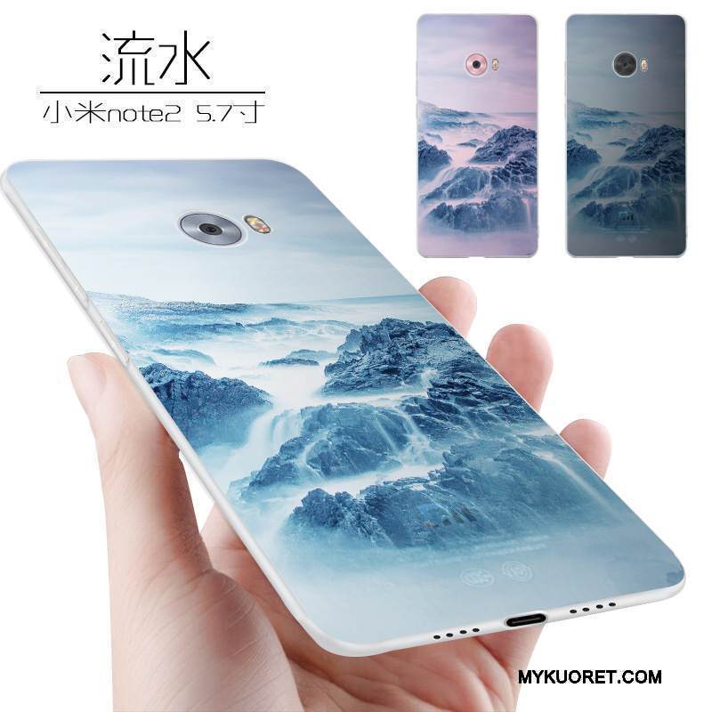Kuori Mi Note 2 Silikoni Pieni Puhelimen Kuoret, Kotelo Mi Note 2 Laukut Murtumaton Persoonallisuus
