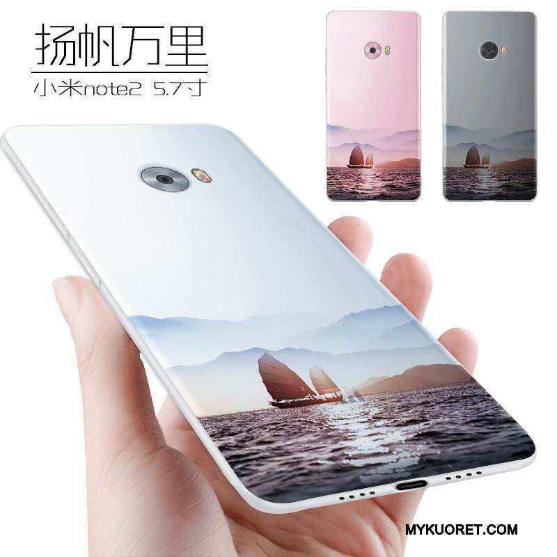 Kuori Mi Note 2 Silikoni Pieni Puhelimen Kuoret, Kotelo Mi Note 2 Laukut Murtumaton Persoonallisuus