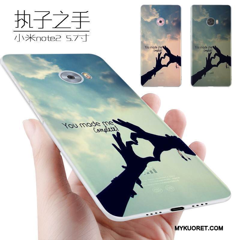 Kuori Mi Note 2 Silikoni Pieni Puhelimen Kuoret, Kotelo Mi Note 2 Laukut Murtumaton Persoonallisuus