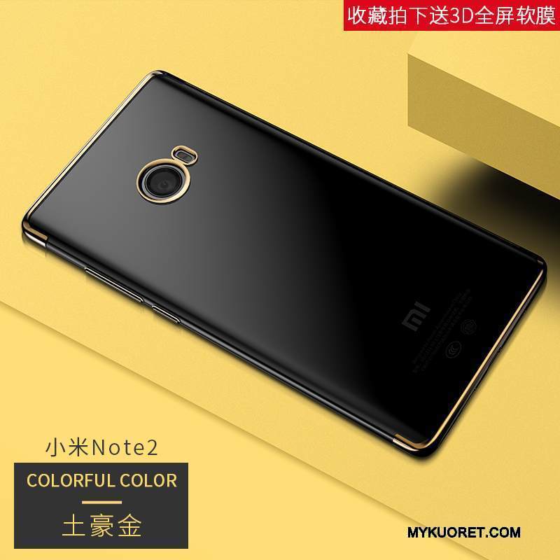 Kuori Mi Note 2 Silikoni Pieni Ultra, Kotelo Mi Note 2 Pehmeä Neste Murtumaton Sininen