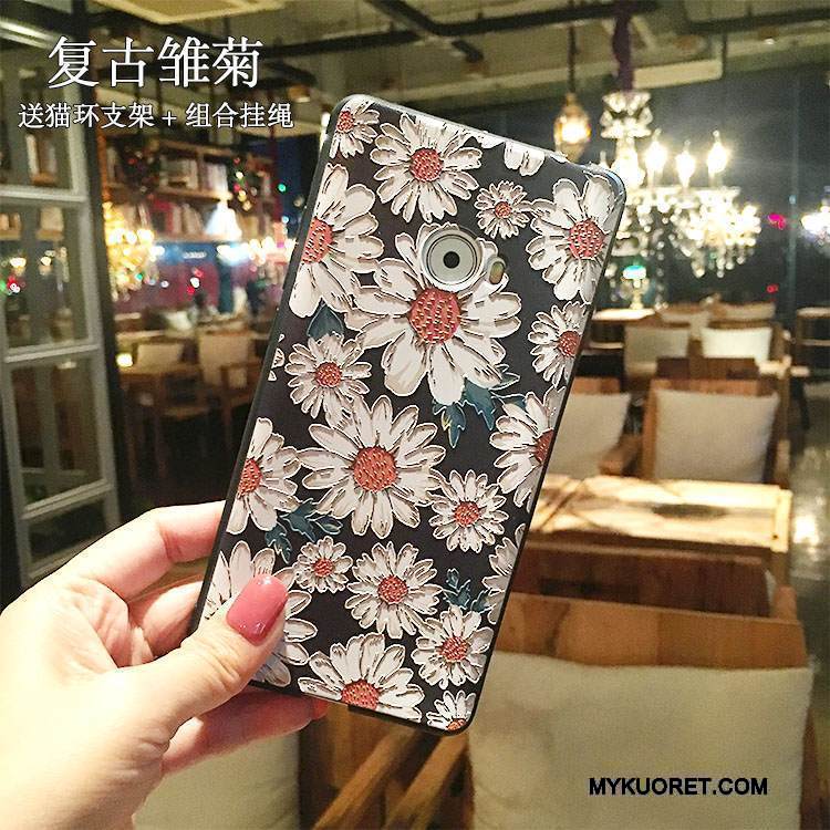 Kuori Mi Note 2 Silikoni Puhelimen Kuoret Pieni, Kotelo Mi Note 2 Tuki Musta Pesty Suede