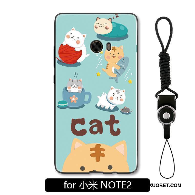 Kuori Mi Note 2 Suojaus Ihana Kissa, Kotelo Mi Note 2 Sarjakuva Pieni Trendi