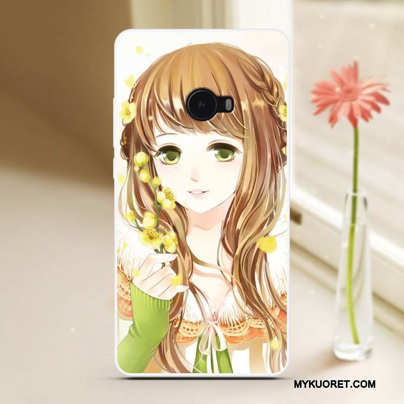 Kuori Mi Note 2 Suojaus Pieni Murtumaton, Kotelo Mi Note 2 Pehmeä Neste Viileä Sininen