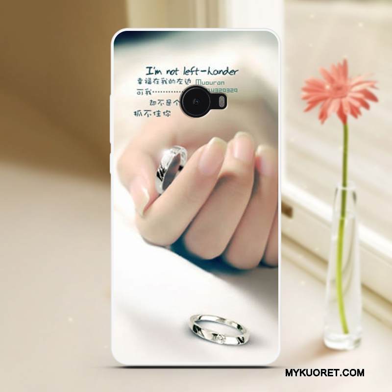 Kuori Mi Note 2 Suojaus Pieni Murtumaton, Kotelo Mi Note 2 Pehmeä Neste Viileä Sininen