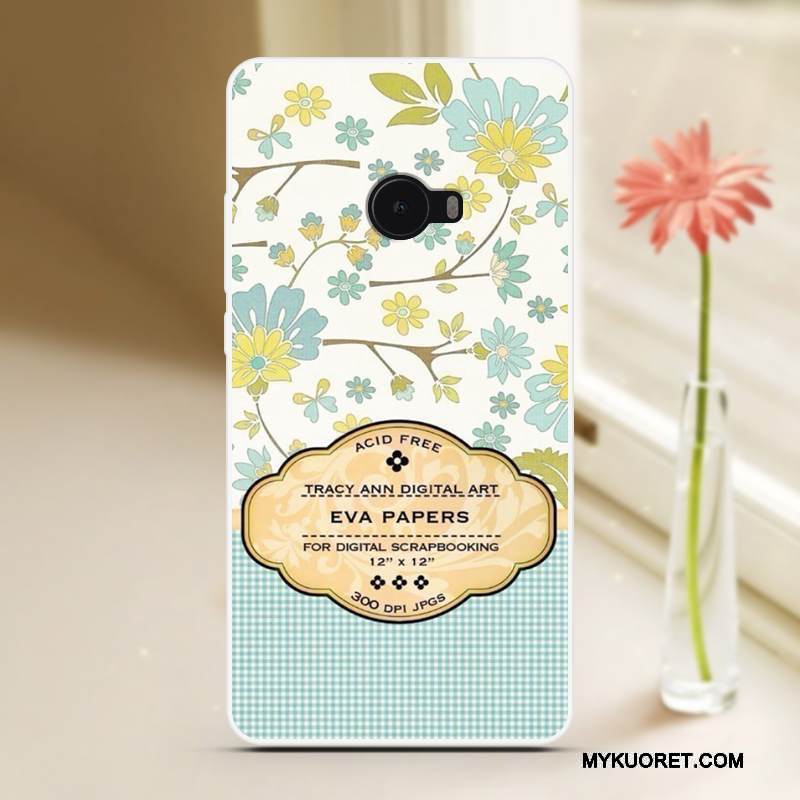 Kuori Mi Note 2 Suojaus Pieni Murtumaton, Kotelo Mi Note 2 Pehmeä Neste Viileä Sininen