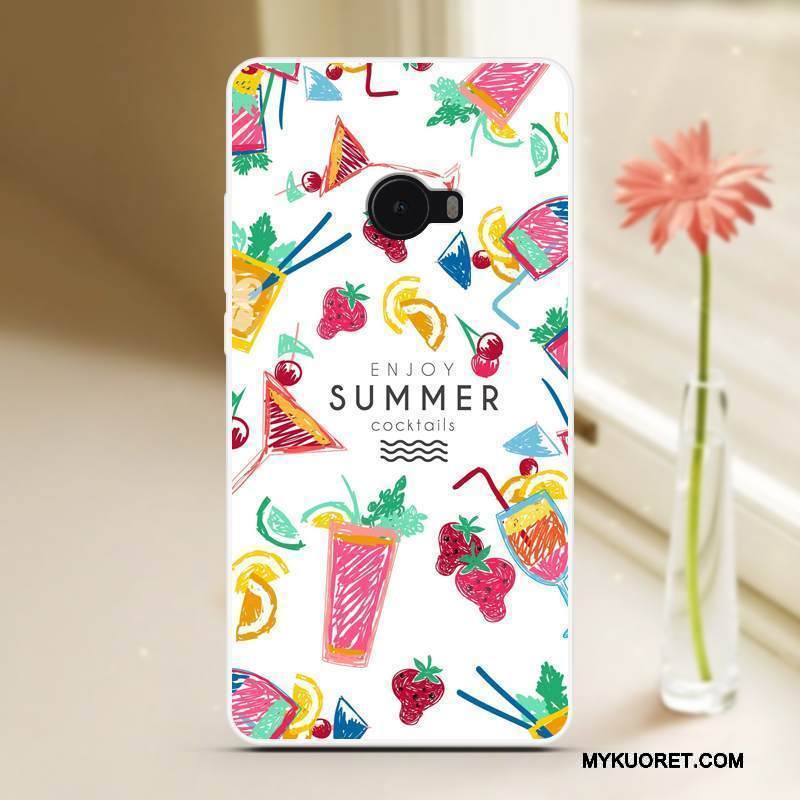 Kuori Mi Note 2 Suojaus Pieni Murtumaton, Kotelo Mi Note 2 Pehmeä Neste Viileä Sininen