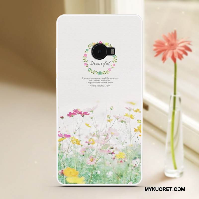 Kuori Mi Note 2 Suojaus Pieni Murtumaton, Kotelo Mi Note 2 Pehmeä Neste Viileä Sininen