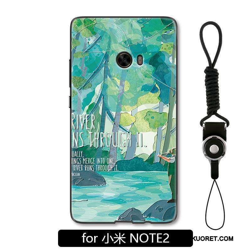 Kuori Mi Note 2 Tila Puhelimen Kuoret Trendi, Kotelo Mi Note 2 Suojaus Ripustettavat Koristeet Pieni