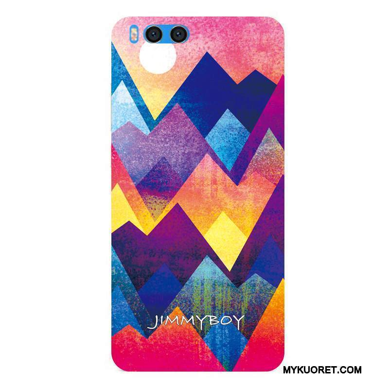 Kuori Mi Note 3 Laukut Rakastunut Kova, Kotelo Mi Note 3 Monivärinen Pesty Suede Persoonallisuus