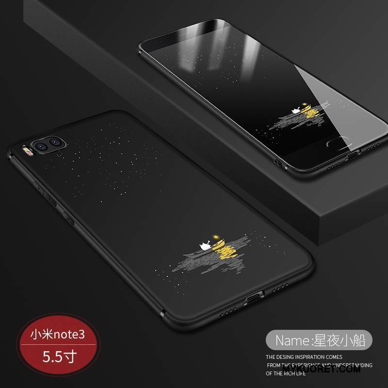 Kuori Mi Note 3 Luova Keltainen Tide-brändi, Kotelo Mi Note 3 Pehmeä Neste Murtumaton Pieni