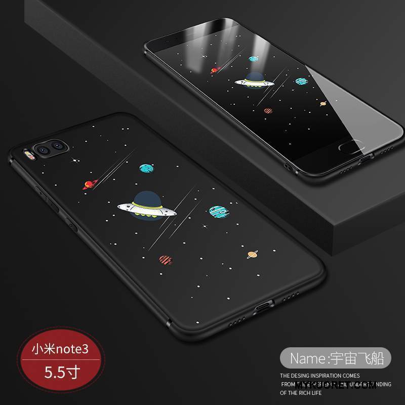 Kuori Mi Note 3 Luova Keltainen Tide-brändi, Kotelo Mi Note 3 Pehmeä Neste Murtumaton Pieni