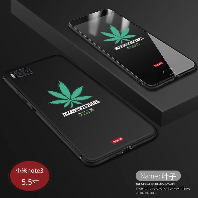 Kuori Mi Note 3 Luova Keltainen Tide-brändi, Kotelo Mi Note 3 Pehmeä Neste Murtumaton Pieni