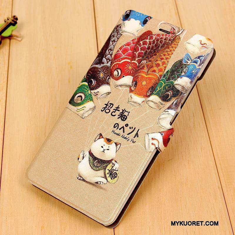 Kuori Mi Note 3 Maalaus Jauhe Puhelimen Kuoret, Kotelo Mi Note 3 Nahka Pieni Punainen