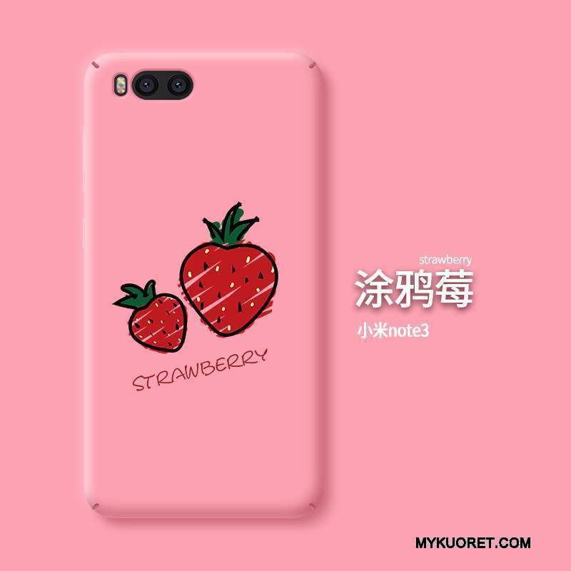 Kuori Mi Note 3 Monivärinen Murtumaton Kova, Kotelo Mi Note 3 Laukut Pieni Puhelimen Kuoret