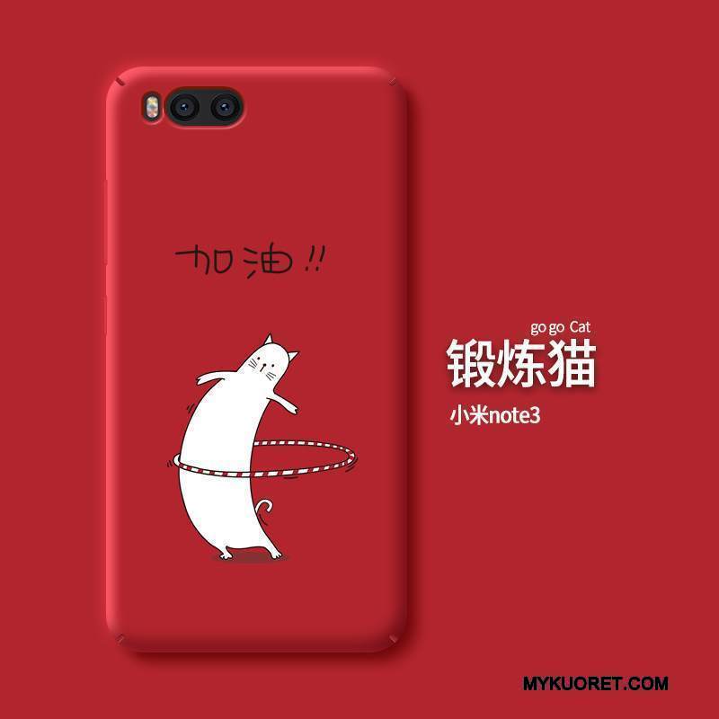 Kuori Mi Note 3 Monivärinen Murtumaton Kova, Kotelo Mi Note 3 Laukut Pieni Puhelimen Kuoret