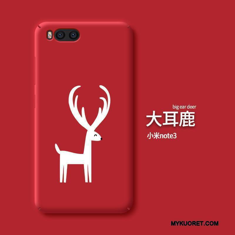 Kuori Mi Note 3 Monivärinen Murtumaton Kova, Kotelo Mi Note 3 Laukut Pieni Puhelimen Kuoret