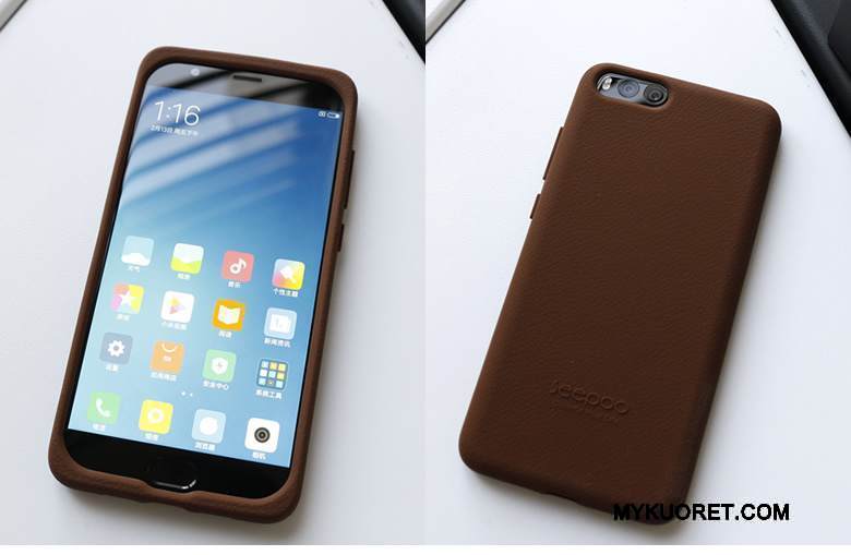 Kuori Mi Note 3 Pehmeä Neste Oranssi Pieni, Kotelo Mi Note 3 Suojaus Puhelimen Kuoret Murtumaton