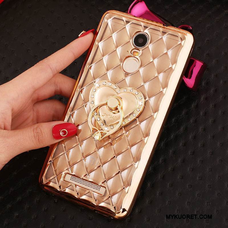 Kuori Mi Note 3 Pehmeä Neste Puhelimen Kuoret Kulta, Kotelo Mi Note 3 Suojaus Pieni Punainen